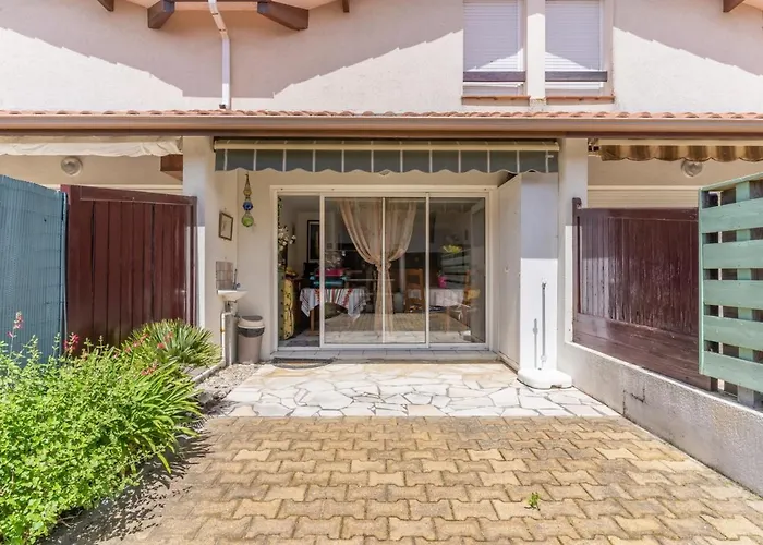 Maison Mitoyenne T3, Biscarrosse, Proche Ocean, 4 Pers. - Fr-1-521-176 *